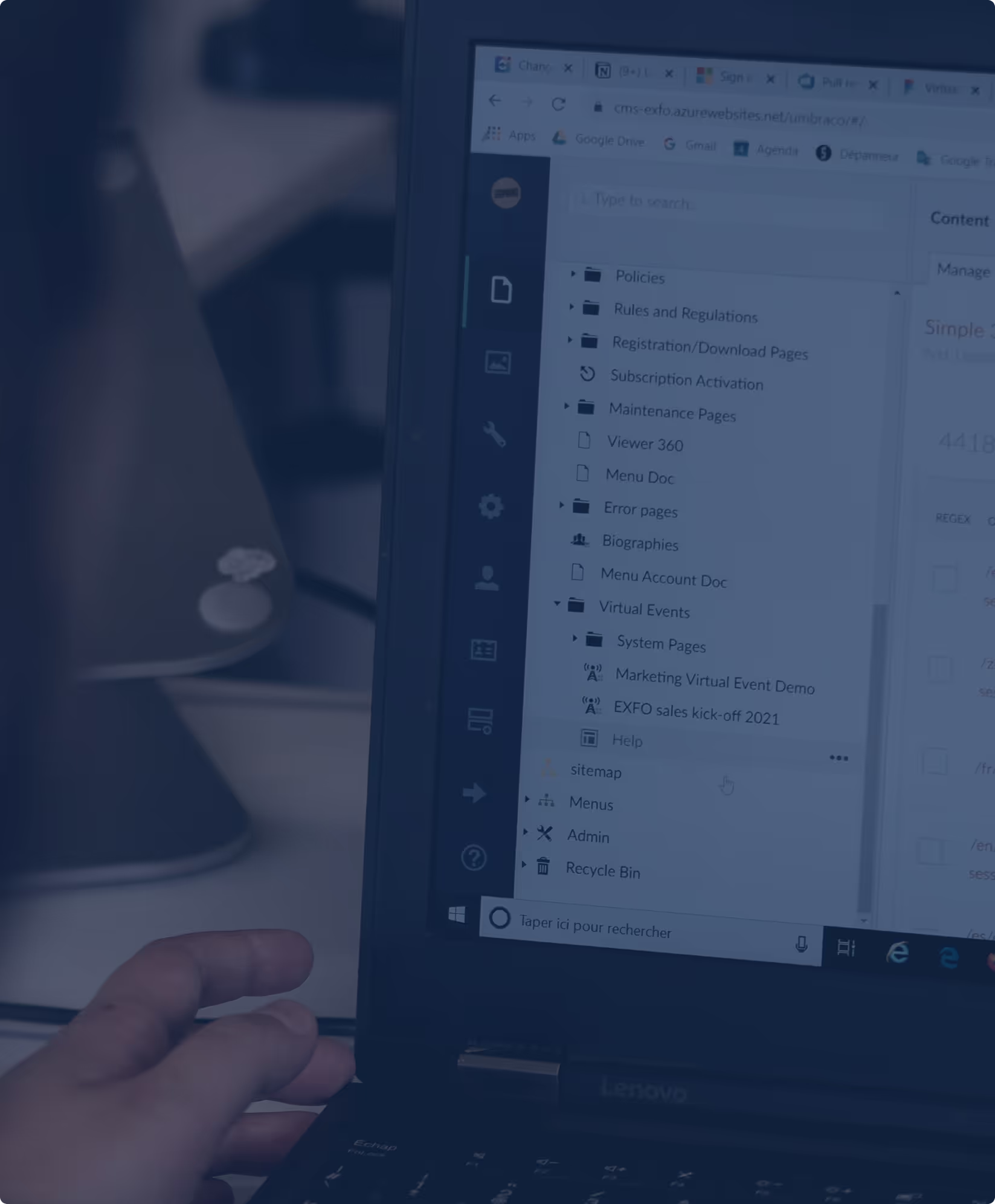 Image of a mail inbox